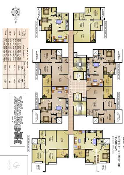 Kushal Swarnali C4- floor plan 