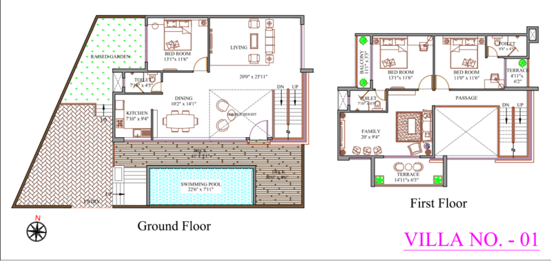 Lakhani Panache-Floor Plan