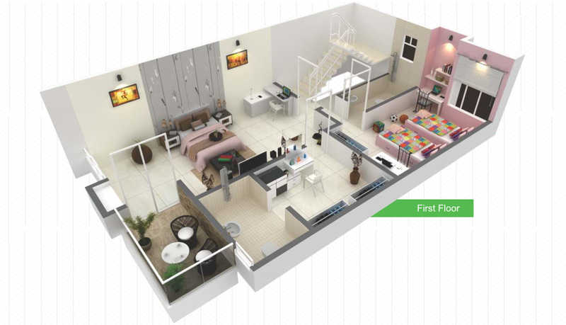 NG Rathi Palm Nest Phase 1-floor plan