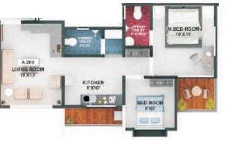 Padmalaya Urban County-floor plan 