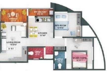 Padmalaya Urban County-floor plan 