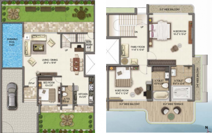 Paradise Sai World Retreat-floor plan