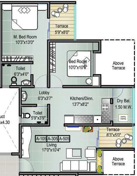 Sai Datta Paradise-floor plan