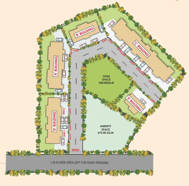 Sainandan Eka Valley-master plan 