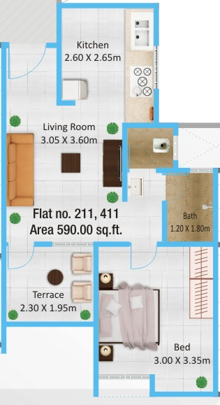 Shashi Hills View-floor plan