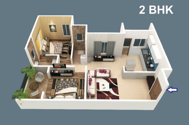 Sparsh Heights-floor plan