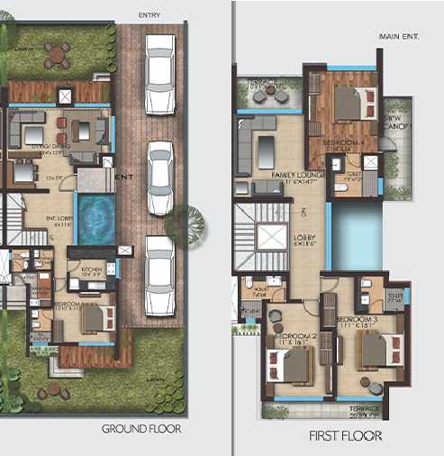 Sukhwani The Villas-floor plan