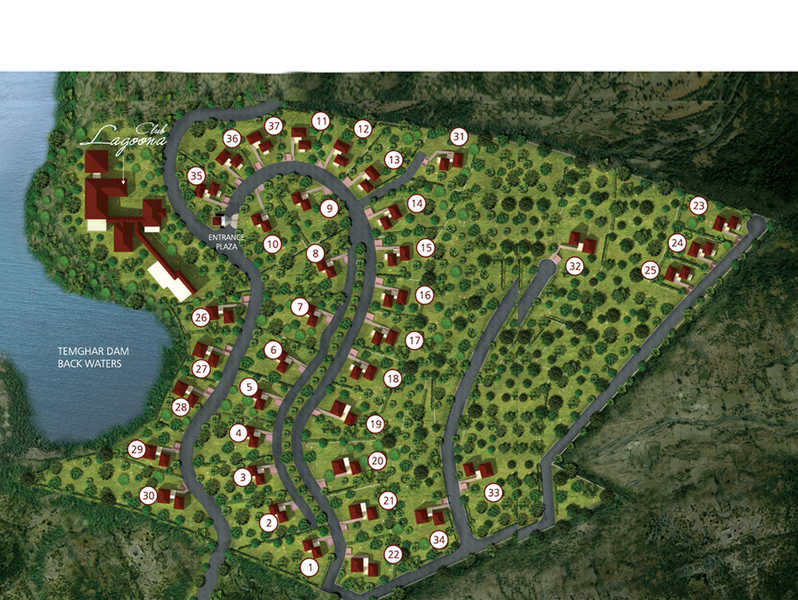 Vanashree Lagoona Woods-master plan