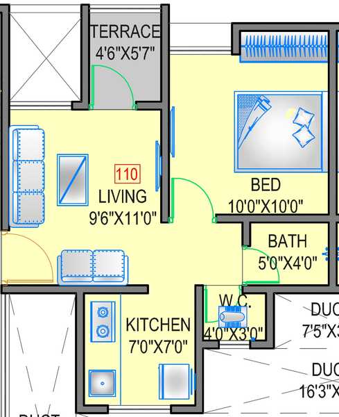 Vednirmitee Aabhas-floor plan 