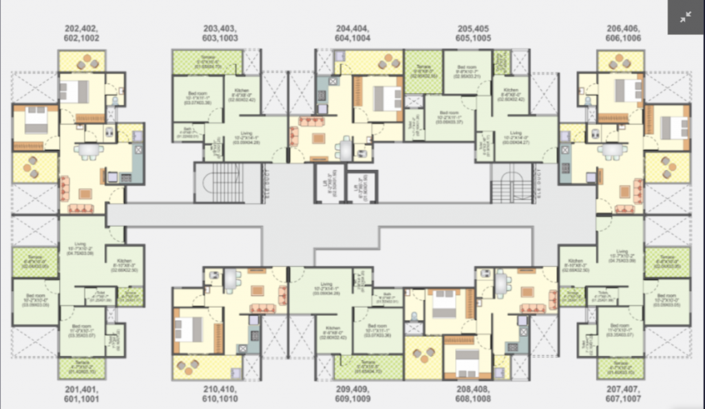 Vision Indramegh-floor plan