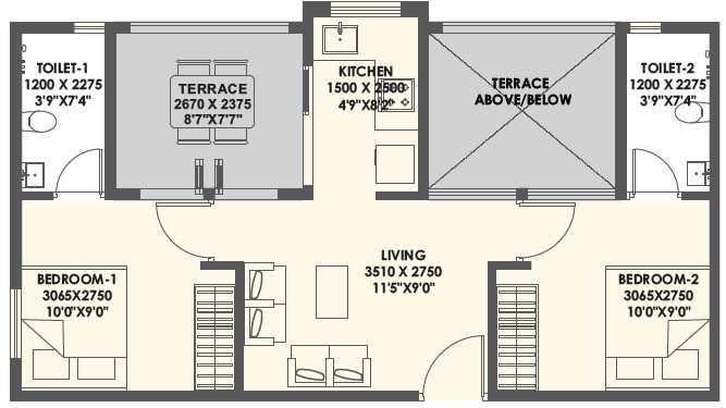 XRBIA Eiffel City Phase II- floor plan