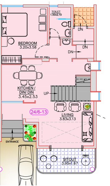 HiTek RutuGandh Mahabaleshwar-floor plan