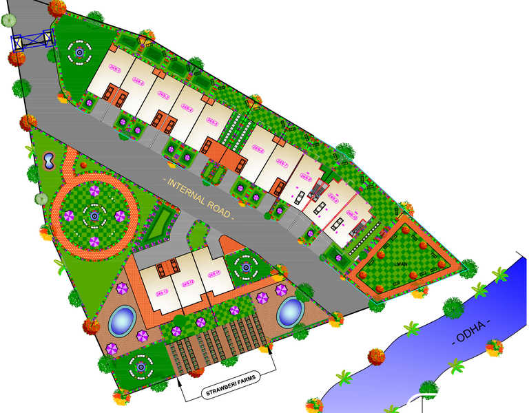 HiTek RutuGandh Mahabaleshwar-master plan