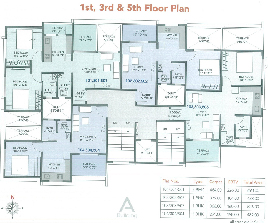 Ideal Gayatri Mantra-Floor Plan