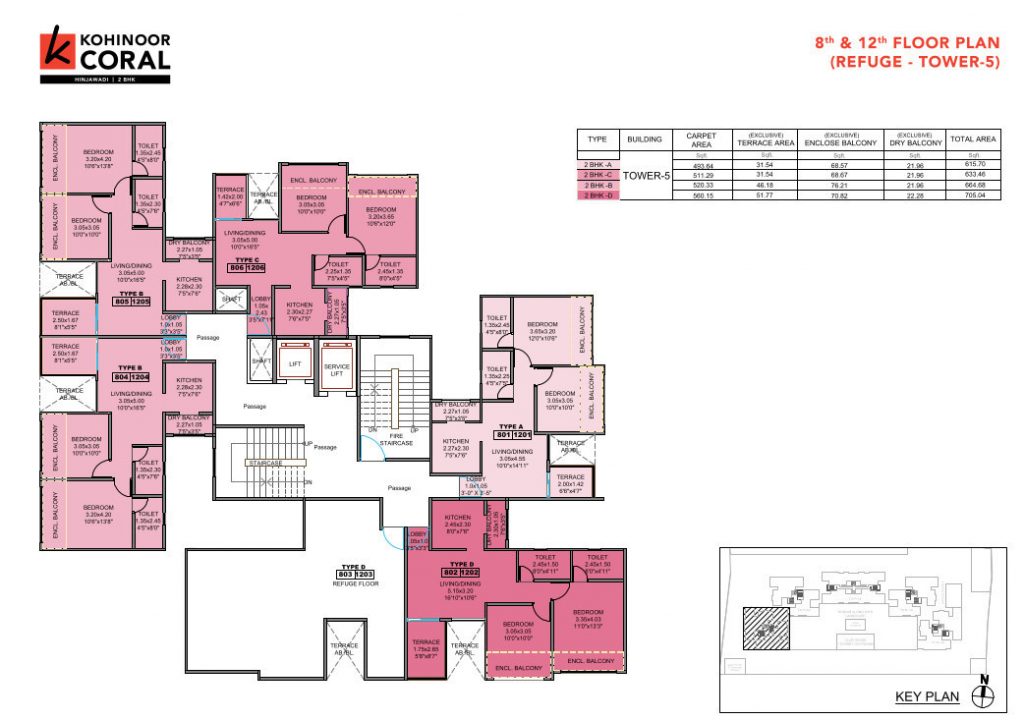 Kohinoor Coral-floor plan