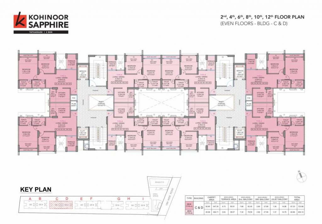 Kohinoor Sapphire-floor plan 