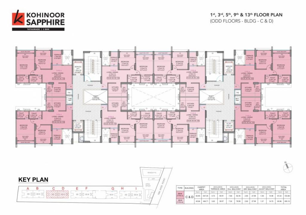Kohinoor Sapphire-floor plan 