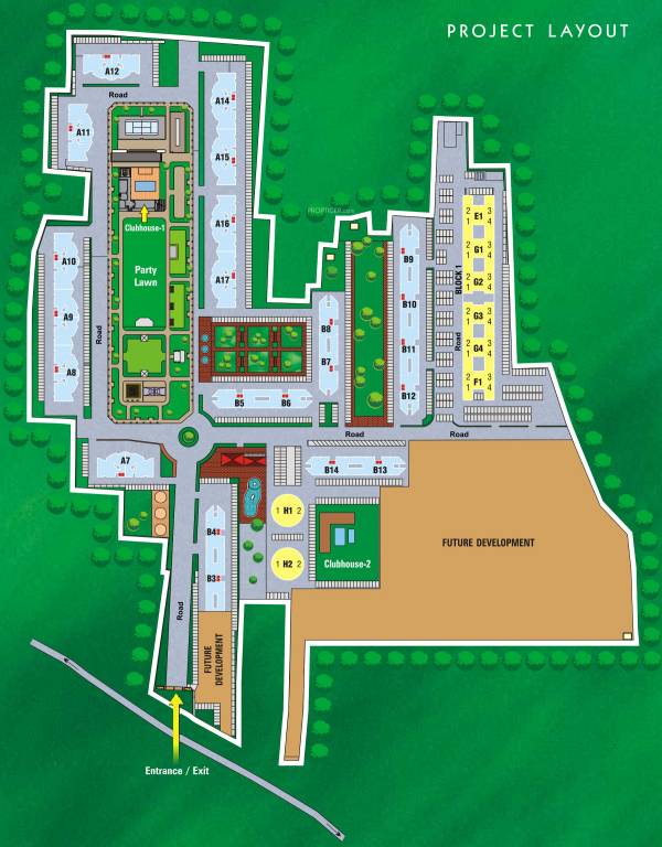 Kumar Park Infinia Phase IV-master plan 