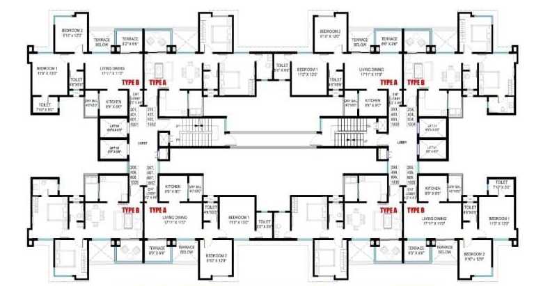 Nagpal Marigold-Floor Plan 