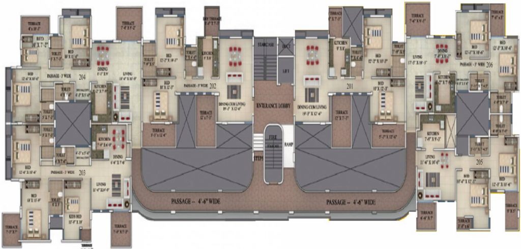Nilharsh Dwarka-Floor Plan 