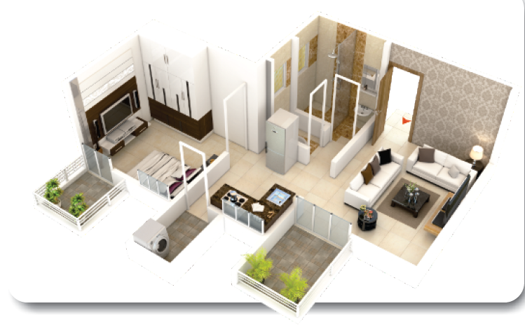 PM Oak View Residency-Floor Plan