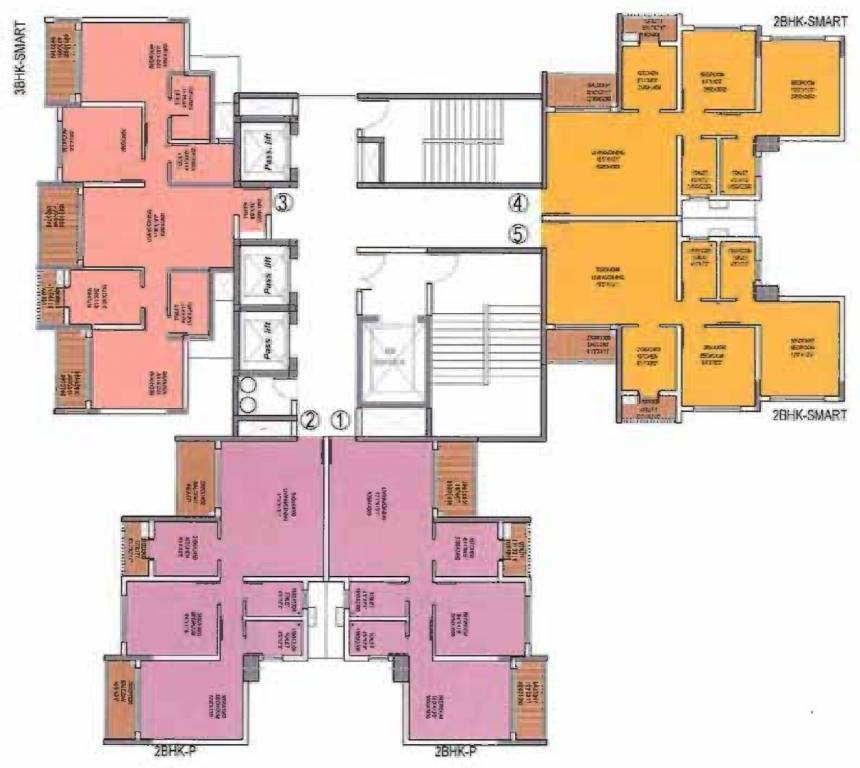 Runwal The Central Park Phase I-floor plan