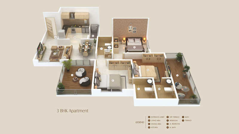 Sai Samarth The West Ford Phase 1-Floor Plan 