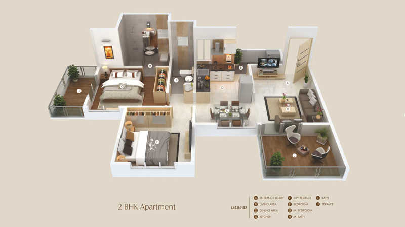 Sai Samarth The West Ford Phase 1-Floor Plan 