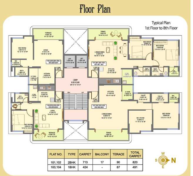 Shivmalhar Golden Pearls-floor plan 