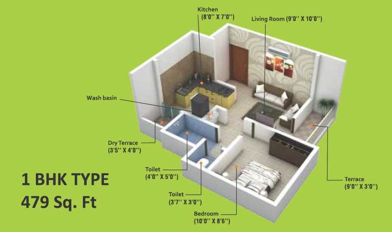 Siddhivinayak Vinayak Hills-floor plan