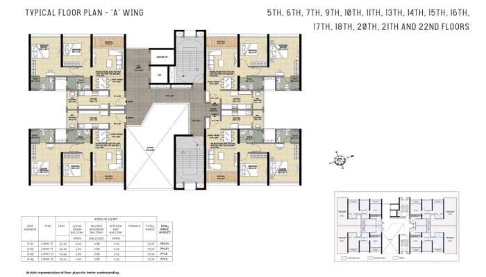 Vascon Forest Edge-Floor Plan