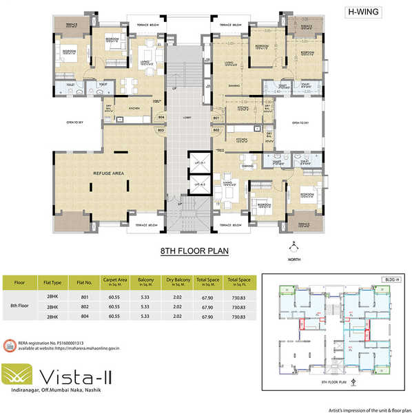 Vascon Vista Phase II-Floor Plan