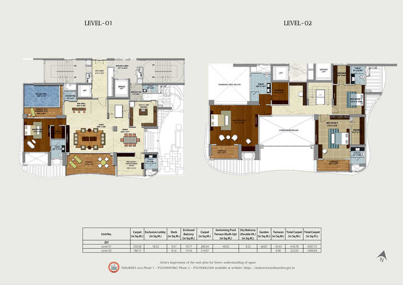 Vascon Windermere Phase II-Floor Plan