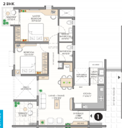 Vilas Javdekars Yash ONE Hinjawadi-floor plan