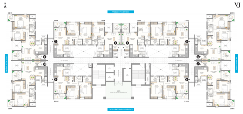 Vilas Javdekars Yash ONE Hinjawadi-floor plan